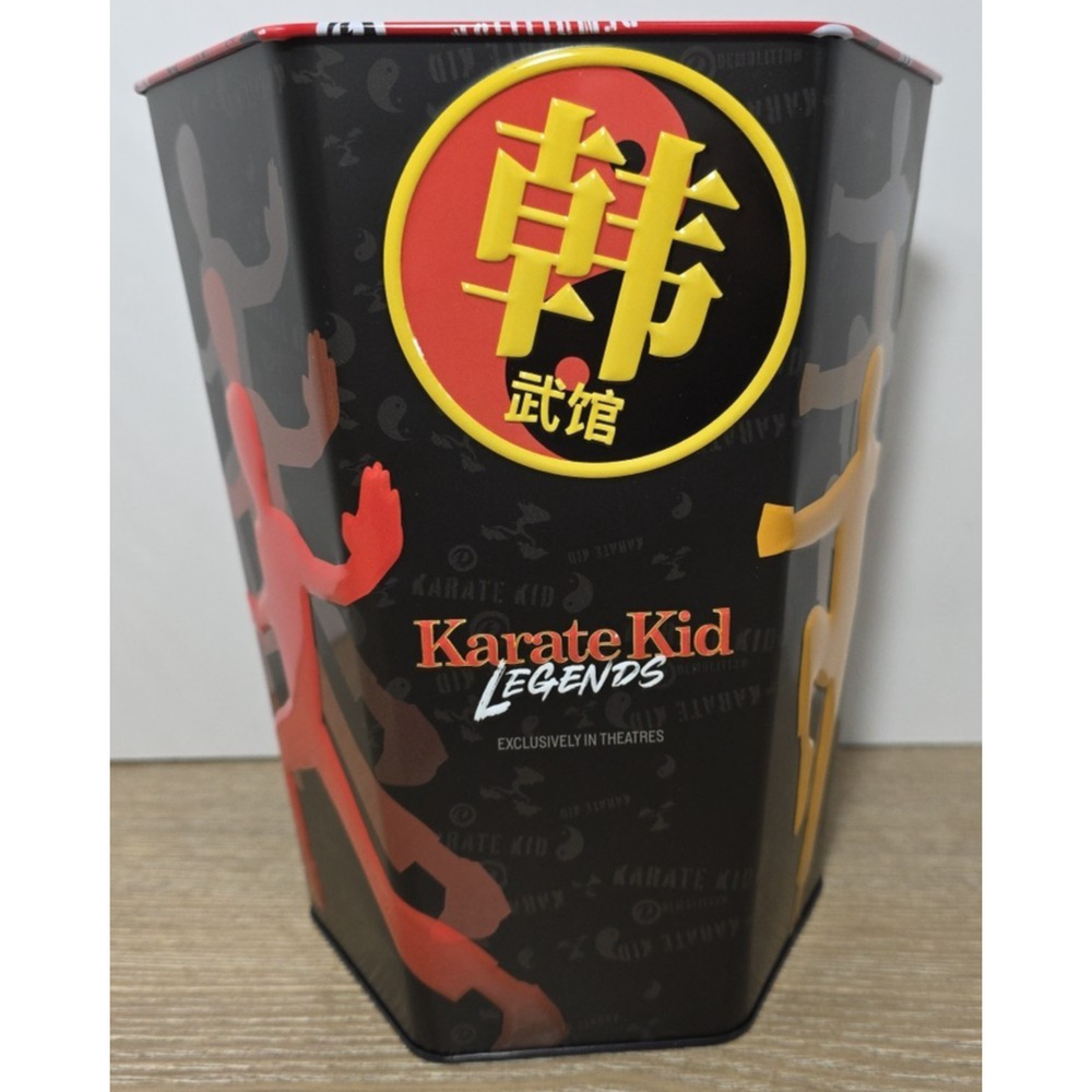 Karate Kid Legends Tin Popcorn Bucket Cinemark Exclusive 2025 New in Hand